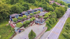 Façade de l’hébergement