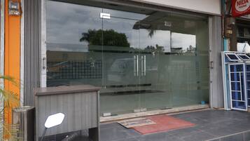 Entrada de la propiedad