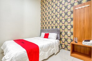 Doppelzimmer | Schreibtisch, kostenloses WLAN, Bettwäsche