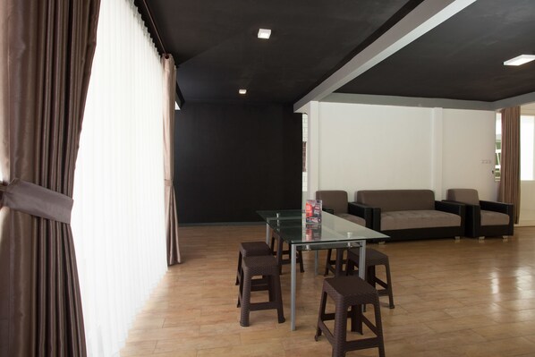 Sala de estar en el lobby