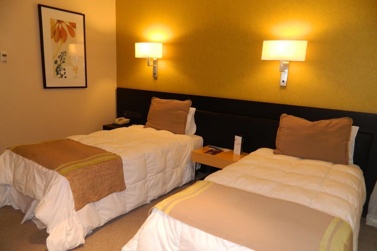 Egyptian cotton sheets, premium bedding, down comforters, minibar