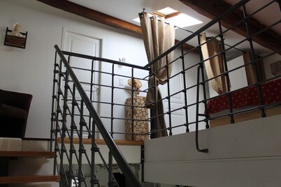 cottage three houses in the heart of the village of Druillat