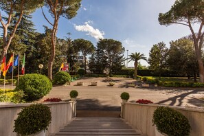 Entrée de l’hébergement