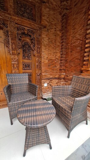 Deluxe Villa, 1 Queen Bed, Non Smoking | Terrace/patio - Villa D'Carik Bali (Penatih)