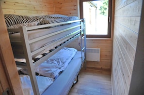 Comfort chalet, 3 slaapkamers | 3 slaapkamers, babybedden