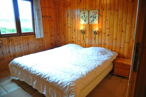 Comfort-chalet, 3 makuuhuonetta | 3 makuuhuonetta, vauvansängyt