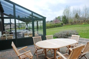 Comfort House, 4 Bedrooms | Terrace/patio - Great Pleasure (Durbuy)