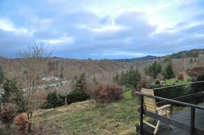 Comfort House, 3 Bedrooms | Balcony view - Jardins de l'Ourthe 16 (Houffalize)