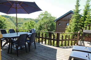 Comfort Chalet, 2 Bedrooms | Terrace/patio - Rochettes - Pluton 4 (La Roche-en-Ardenne)