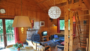 Alpehytte – comfort, 4 soverom | Oppholdsområde