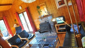 Alpehytte – comfort, 4 soverom | Oppholdsområde
