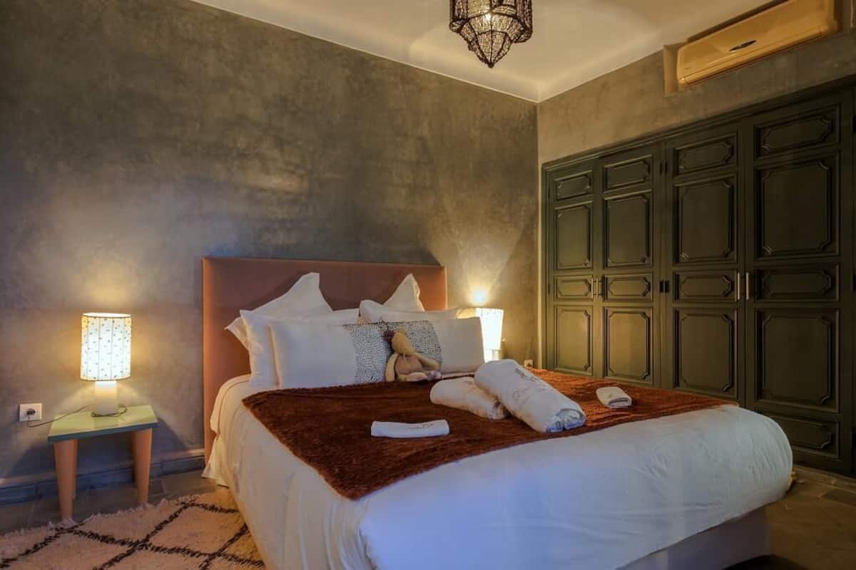 1 slaapkamer, lakens van Egyptisch katoen, luxe beddengoed