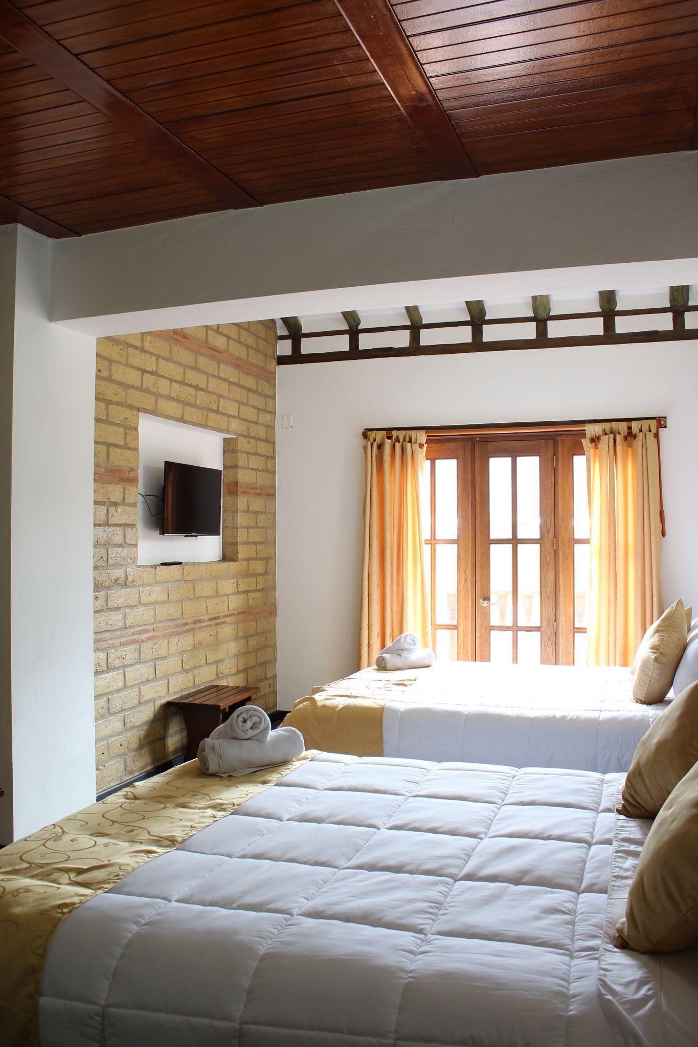 family quadruple room, 2 queen beds, non smoking | 1 bedroom, premium bedding, desk, iron/ironing board