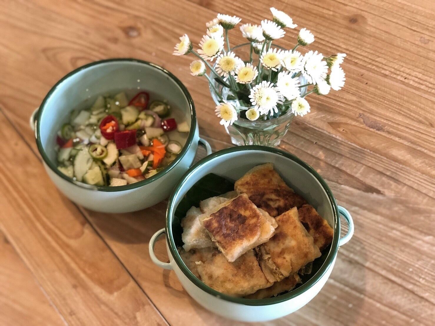 daily local cuisine breakfast (thb 250 per person)