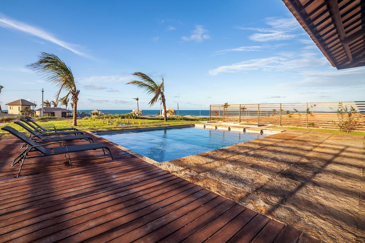 Villa Iracema Sea View - 2 suĂtes com piscina | Vue de la chambre