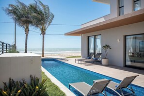 Villa Premium Sea Front - 3 suítes com piscina | Utsikt fra rommet