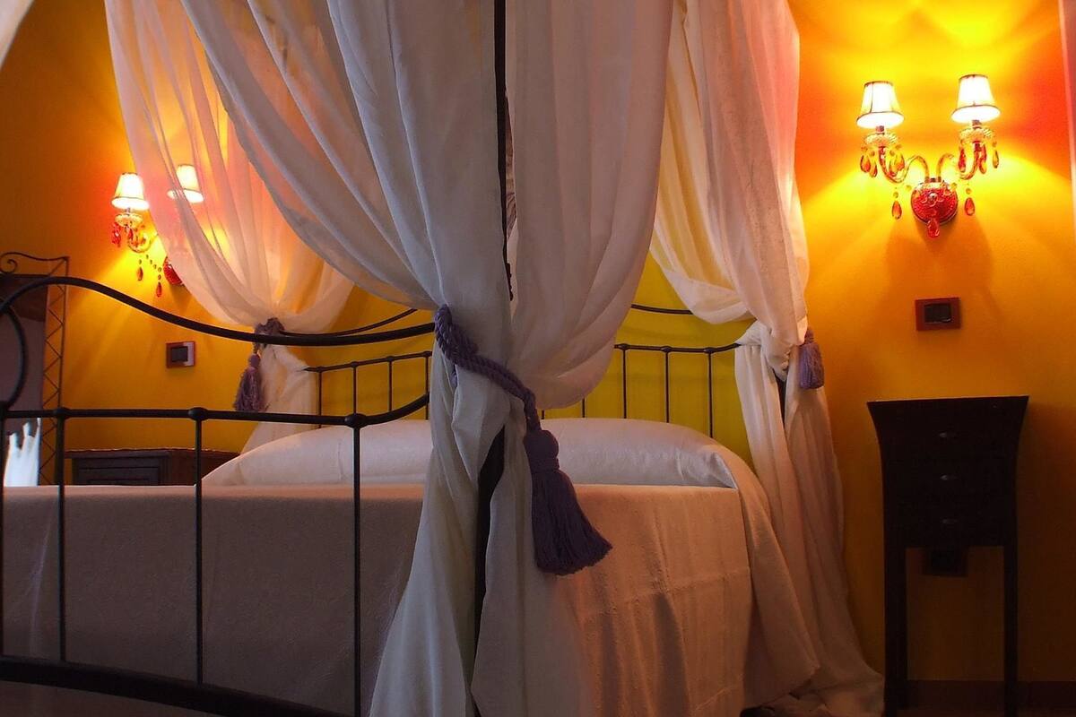 Chambre Double Confort, balcon, vue jardin