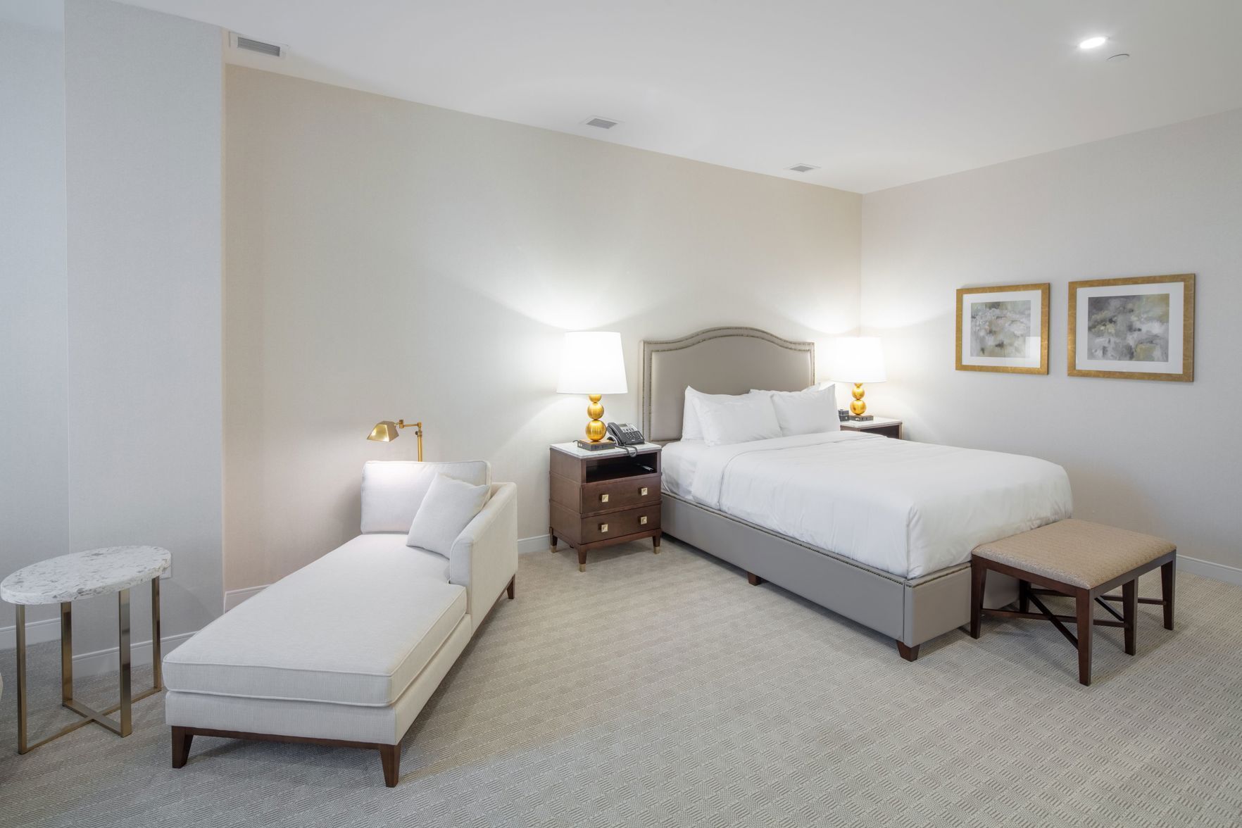 Premium bedding, pillowtop beds, in-room safe, desk