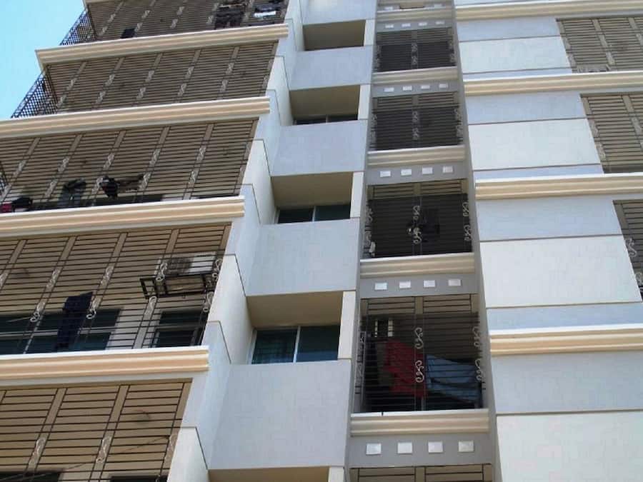 Façade de l’hébergement