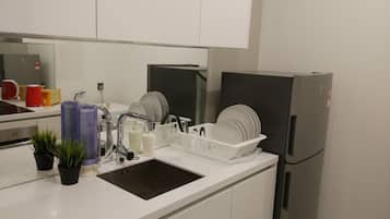 Fridge, oven, toaster