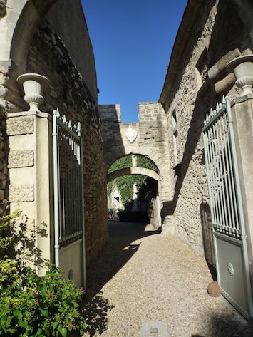 Entrance courtyard