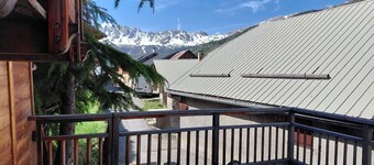 Vars Sainte Catherine: The charm of an apartment in an old house