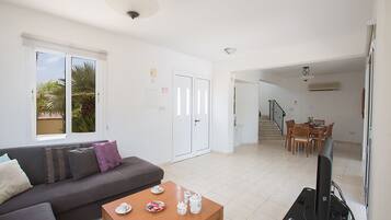 TV, video games, music library, video library