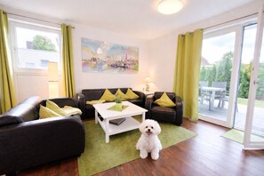 Living area - Vacation Rental - Vellamo with a Family Bed - Vellamo Vacation Rental (Rerik)