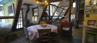 An Enchanting Taos Hideaway in the Carson National Forest
