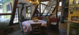 An Enchanting Taos Hideaway in the Carson National Forest 