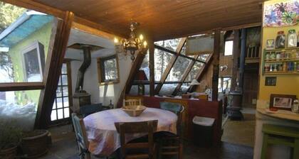 An Enchanting Taos Hideaway in the Carson National Forest