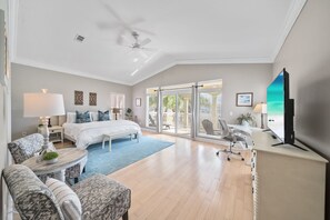 3 bedrooms, desk, iron/ironing board, free WiFi - "Royal Palms Retreat" | Ocean Views | Dog-Friendly | Steps to the Beach | Community Pool (Panama City Beach)