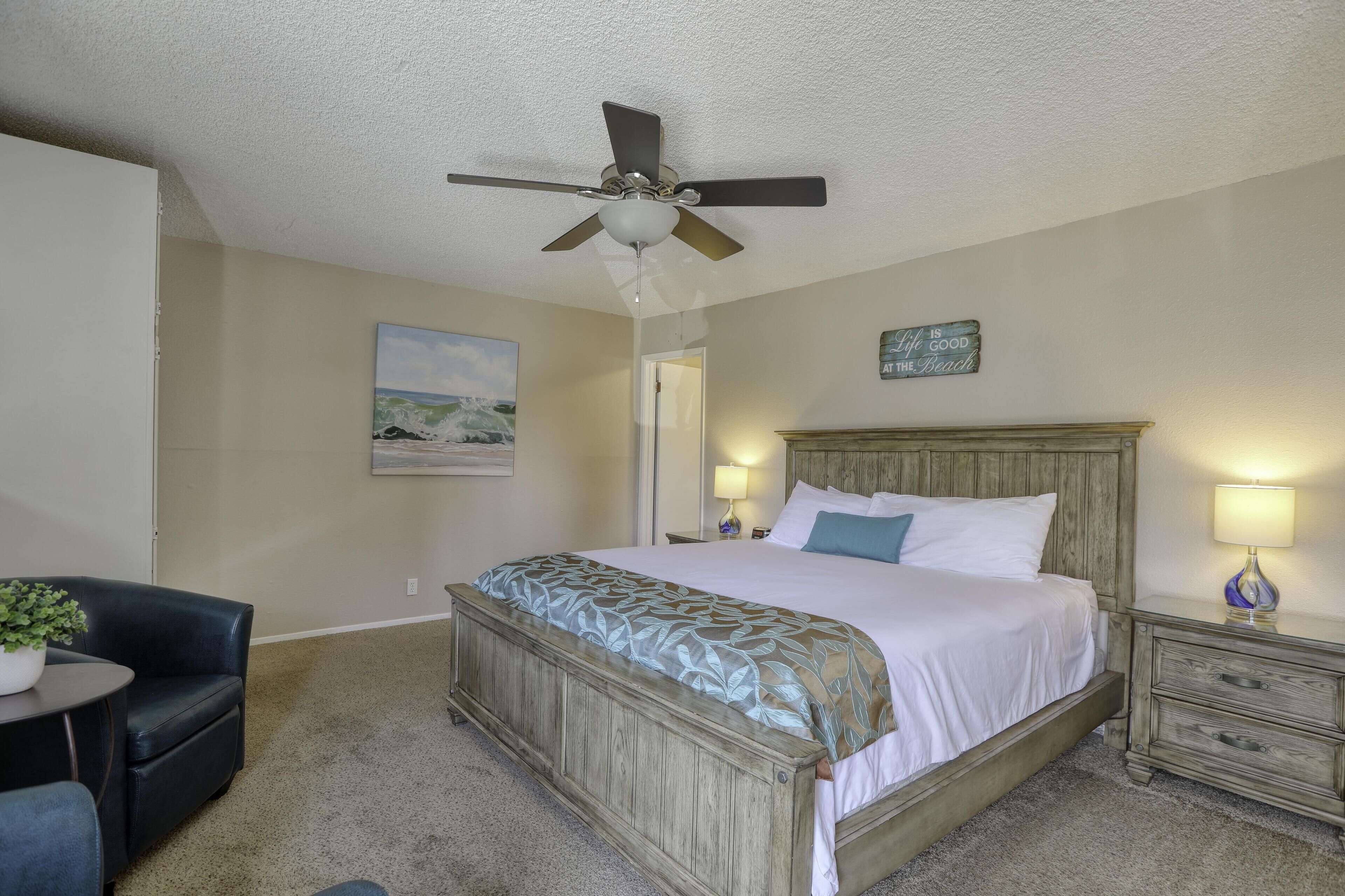 1 多间卧室、熨斗/熨衣板、免费 WiFi、床单