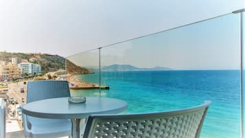 Deluxe Apartment, 1 Queen Bed with Sofa bed, Non Smoking, Sea View | View from room