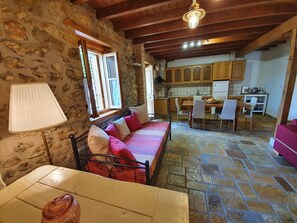 Traditional Villa | Living area | Flat-screen TV