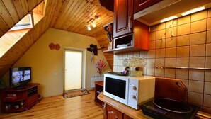 Suite panorámica, 1 cama King size y sofá cama, para no fumadores | Cocineta privada