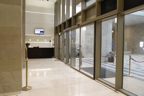 Lobby - Haneviim Court: 1BR Apartment in Jerusalem (Jerusalem)