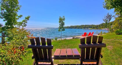 Lavender Lane Omena-Grand Traverse Bay-kaunis sijainti lähellä Northportia