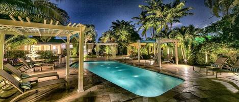 Außenpool, beheizter Pool