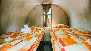 Basic Twin Room, 2 Twin Beds, Non Smoking, Resort View | Hypo-allergenic bedding, blackout drapes, bed sheets