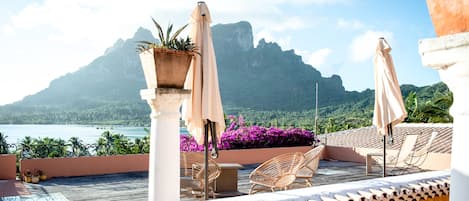 Utsikt fra overnattingsstedet