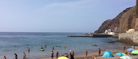 Beach nearby, beach towels