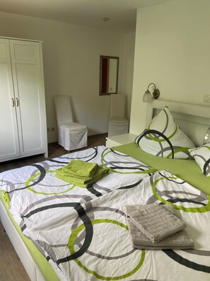 5 bedrooms, iron/ironing board, travel cot, free WiFi