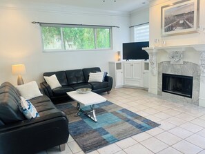 Smart TV, books, video library, offices