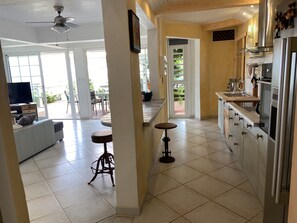 Interior - Superb views - Private spa, pool and pool house. Romanticism and luxury -Trois Ilets.  (les Trois Ilets)
