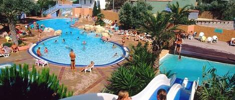 Una piscina climatizada