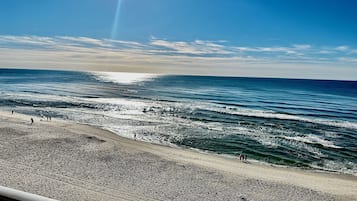 On the beach