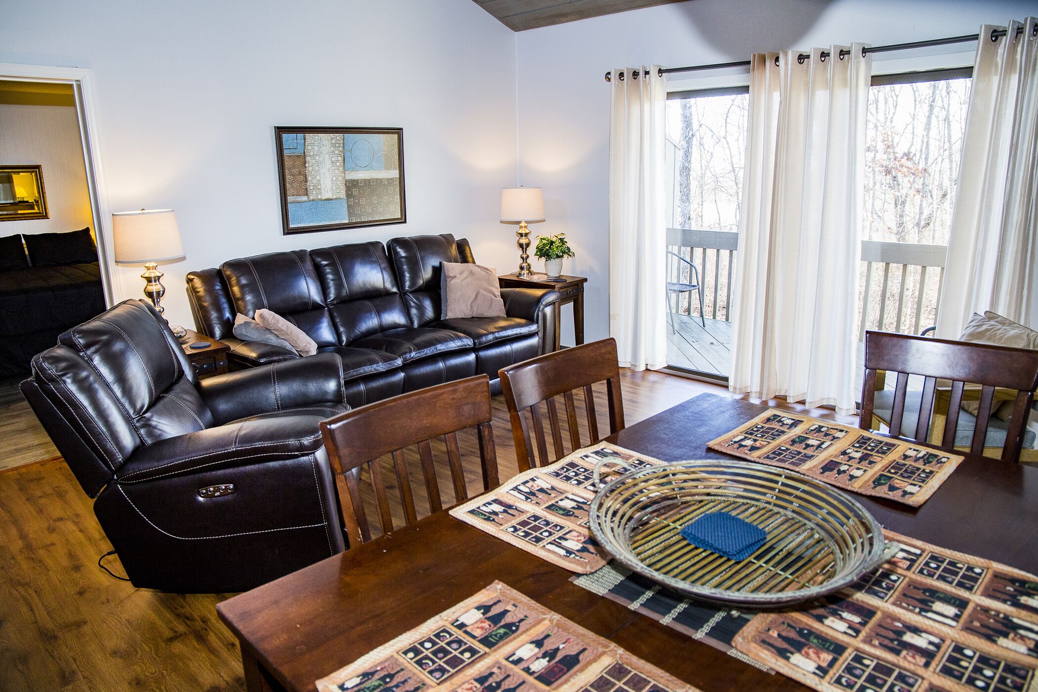 Televisión y reproductor de DVD 