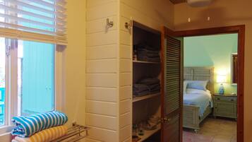 1 bedroom, hypo-allergenic bedding, pillow-top beds, iron/ironing board