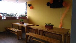 Daily continental breakfast for a fee